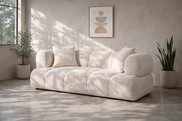 SOFA.SOFIA Sofá Sofía / Felpa Española