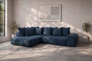 Seccional Alexa / Velvet Dresde Fabrics