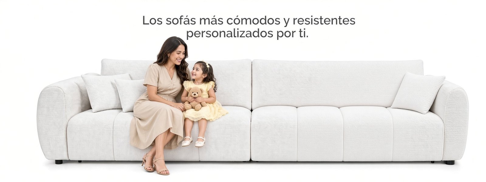 Los sofás más cómodos y resistentes, personalizados por ti